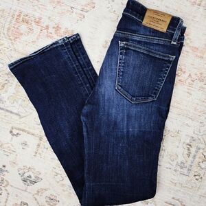 🕊️Lucky Brand Women's Dark Blue Ava Straight Leg Jeans size 25 Ankle